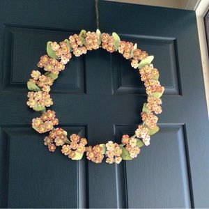 IRON FAIR BLOSSOM WREATH SUNDANCE CATALOG